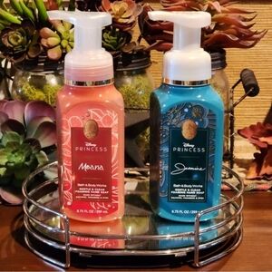 Disney Princess Moana & Jasmine Hand Soap Duo Bath & Body Works Collab